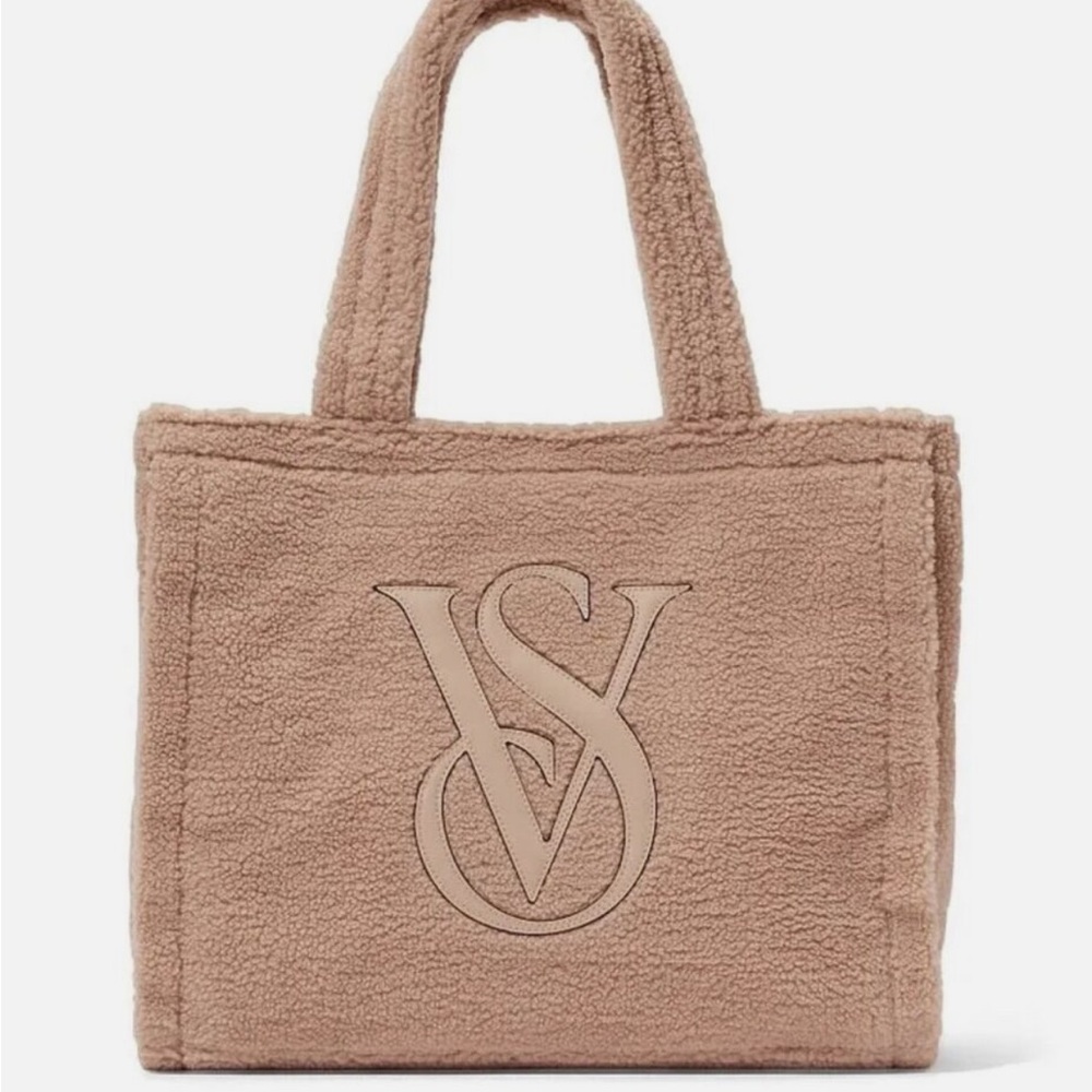 Victoria's Secret Sherpa Stay-Over Bag – Cozy, Chic Overnight Travel tote